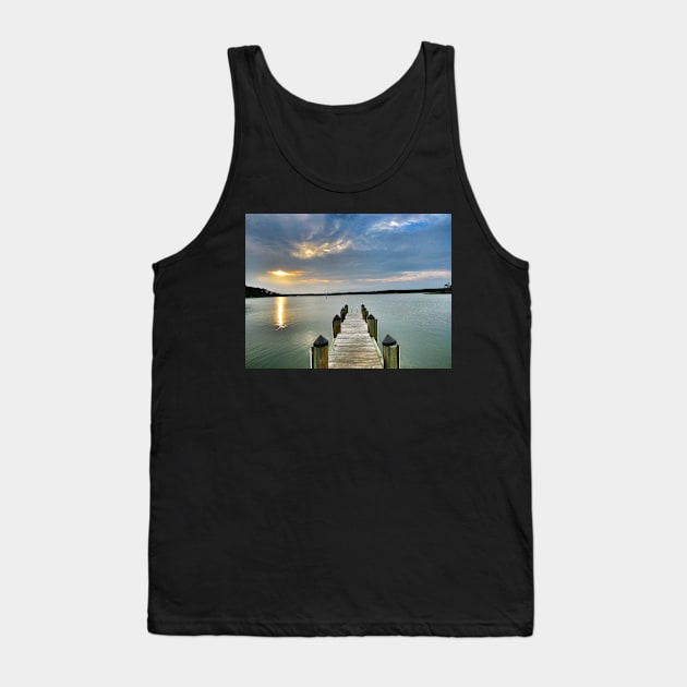 The sun breaking through the clouds Tank Top by ToniaDelozier